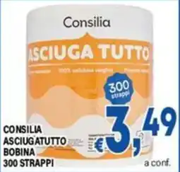 DEM Consilia asciugatutto bobina offerta