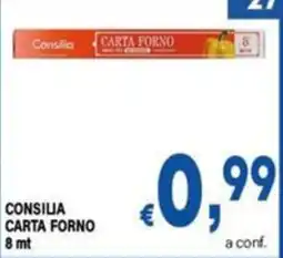 DEM Consilia carta forno offerta