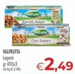 MerSi Supermercati Valfrutta Ceci Italiani offerta