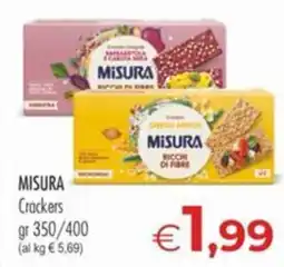 MerSi Supermercati Misura Crackers offerta