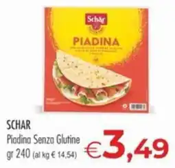 MerSi Supermercati Schar Piadina Senza Glutine offerta