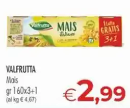 MerSi Supermercati Valfrutta Mais offerta