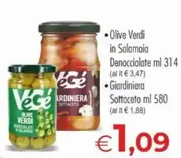 MerSi Supermercati VeGe Olive Verdi offerta
