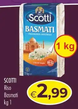 MerSi Supermercati Scotti Riso Basmati offerta