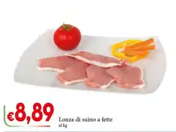 D'Italy Lonza di suino a fette offerta