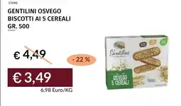 Prezzemolo e Vitale Gentilini Osvego Biscotti ai 5 Cereali offerta
