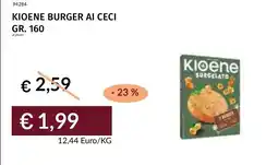 Prezzemolo e Vitale Kioene burger ai ceci offerta