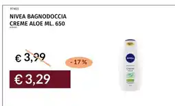 Prezzemolo e Vitale Nivea bagnodoccia crema aloe offerta