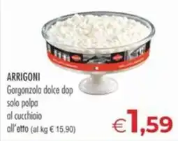 MerSi Supermercati Arrigoni Gorgonzola dolce dop offerta