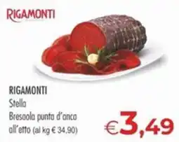 MerSi Supermercati Rigamonti Stella Bresaola punta d'anca offerta