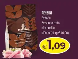 MerSi Supermercati Renzini Fattoria Prosciutto Cotto di Alta Qualità offerta