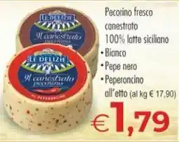 MerSi Supermercati Il canestrato pecorino offerta