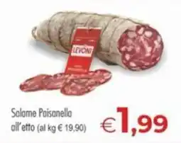 MerSi Supermercati Solame Paisonella Levoni offerta