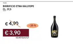 Prezzemolo e Vitale Birrificio Etna Kallyope offerta