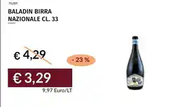 Prezzemolo e Vitale Baladin birra nazionale offerta