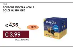 Prezzemolo e Vitale Borbone miscela nobile offerta