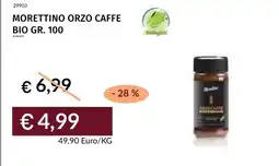 Prezzemolo e Vitale Morettino orzo caffè bio offerta