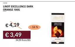 Prezzemolo e Vitale Lindt Excellence Dark Orange offerta