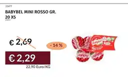 Prezzemolo e Vitale Babybel mini rosso offerta