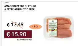 Prezzemolo e Vitale Amadori petto di pollo a fette antibiotic free offerta