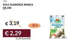 Prezzemolo e Vitale Sole scamorza bianca offerta
