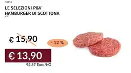 Prezzemolo e Vitale Hamburger di Scottona offerta