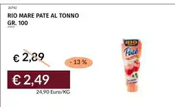 Prezzemolo e Vitale Rio mare pate al tonno offerta
