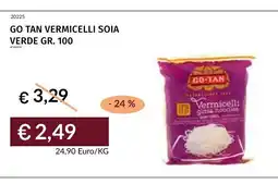 Prezzemolo e Vitale Go Tan Vermicelli Soia Verde offerta