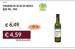 Prezzemolo e Vitale Crudolio olio di noce offerta