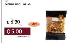 Prezzemolo e Vitale Dattilo Pinoli offerta