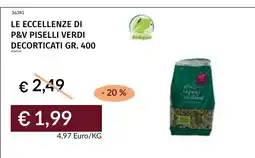 Prezzemolo e Vitale Piselli verdi decorticati offerta