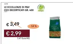 Prezzemolo e Vitale Ceci decorticati offerta