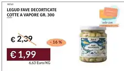 Prezzemolo e Vitale Fave decorticate offerta