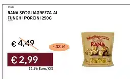Prezzemolo e Vitale Rana sfogliagrezza ai funghi porcini offerta