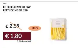 Prezzemolo e Vitale Le eccellenze di P&V fettuccine offerta