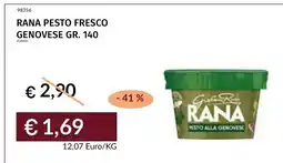Prezzemolo e Vitale Rana pesto fresco genovese offerta