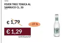 Prezzemolo e Vitale Fever Tree tonica al sambuco offerta