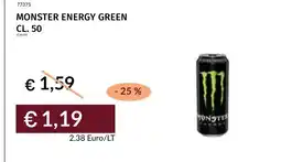 Prezzemolo e Vitale Monster Energy Green offerta