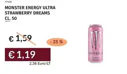 Prezzemolo e Vitale Monster Energy Ultra Strawberry Dreams offerta