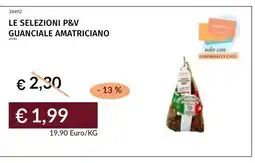 Prezzemolo e Vitale Guanciale amatriciano offerta