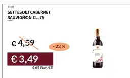 Prezzemolo e Vitale Settesoli Cabernet Sauvignon offerta