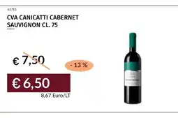 Prezzemolo e Vitale CVA Canicatti Cabernet Sauvignon offerta