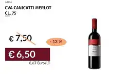 Prezzemolo e Vitale CVA Canicatti Merlot offerta