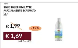 Prezzemolo e Vitale Sole Solepiudi latte parzialmente scremato offerta