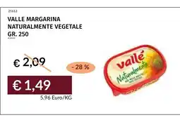 Prezzemolo e Vitale Valle margarina naturalmente vegetale offerta