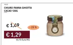 Prezzemolo e Vitale Chiuro panna ghiotta cacao offerta
