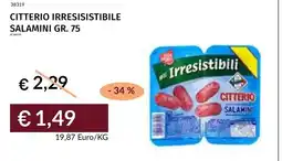 Prezzemolo e Vitale Citterio salamini offerta