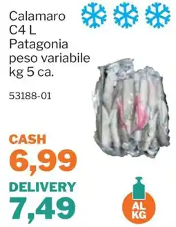 GrosMarket Calamaro Patagonia offerta