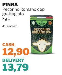 GrosMarket Pinna Pecorino Romano dop offerta