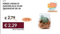 Prezzemolo e Vitale Fungo lingue di suocera alle olive taggiasche offerta